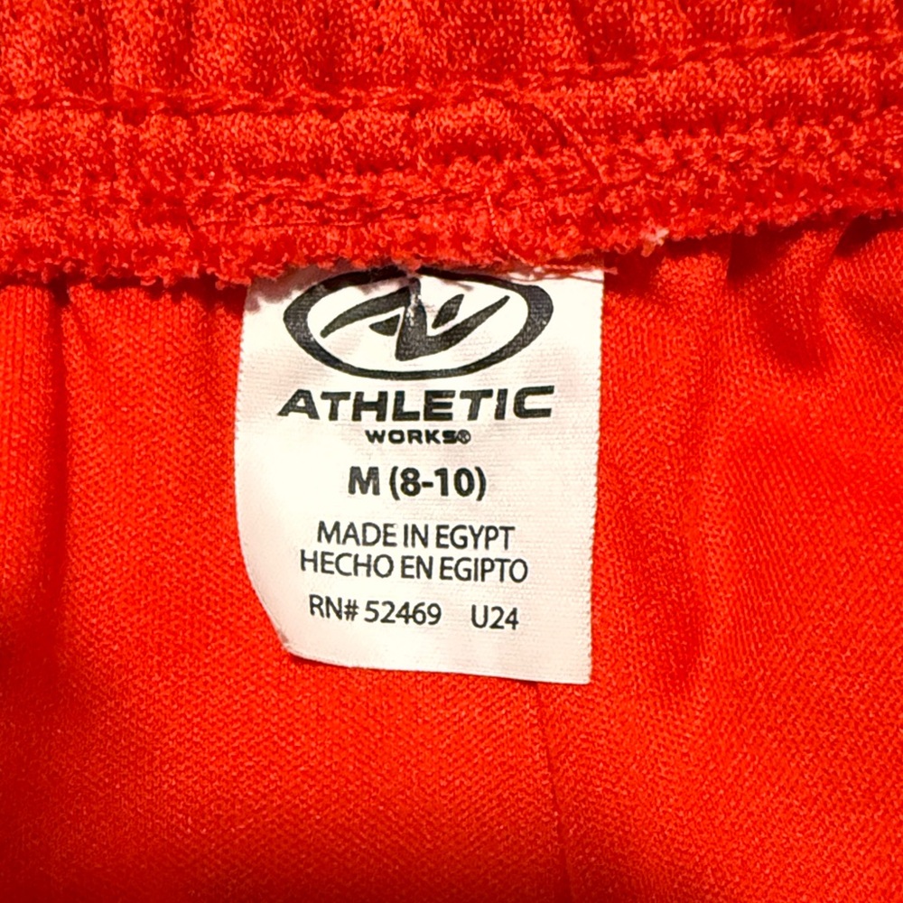 Bundle of Multi-Pack Athletic Shorts in Pink, Blue, Gray, Red, Navy - Picture 4 of 5